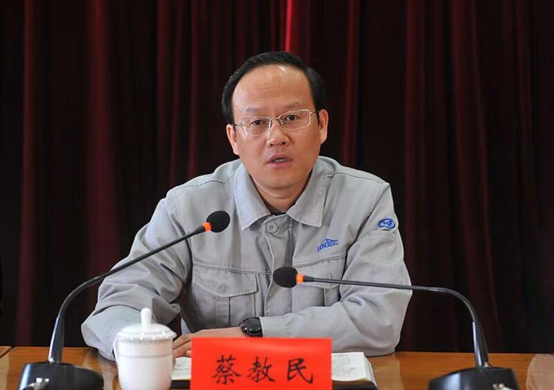 加快推动  化工企业高质量发展——尊龙凯时人生就是搏总经理、党委副书记、副董事长蔡教民进建二十大体味文章