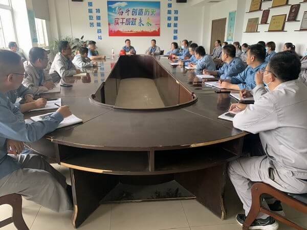 甲醇事业部召开“保生计，降本增效大会商”带头会