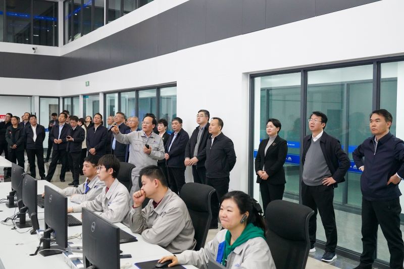 全省造作业数字化转型观摩组到尊龙凯时人生就是搏调查观摩