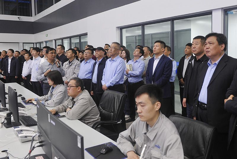 濮阳市应急治理局组织到尊龙凯时人生就是搏发展安全尺度导则现场观摩